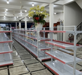 Hoàn thiện lắp đặt kệ đôi 2 mặt tại Mỹ Tho