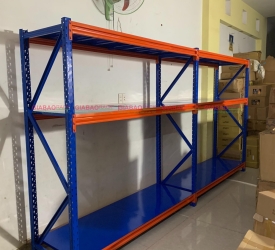 Lắp đặt kệ trung tải cho kho điện nước BÌNH CHÁNH