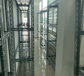 Kệ V lỗ làm kho chứa tài liệu cho ngân hàng