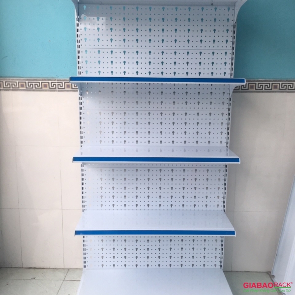 Kệ Siêu Thị Lưng Tôn Đục Lỗ