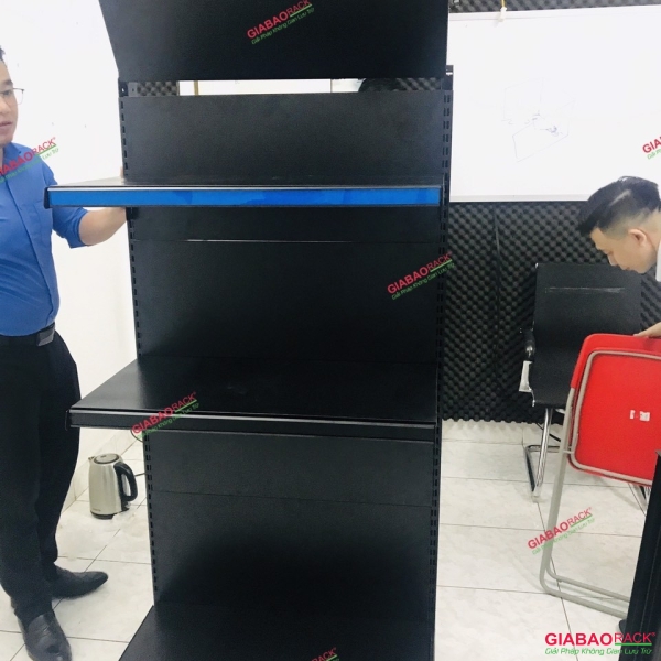 Kệ siêu thị đôi lưng tôn kín 