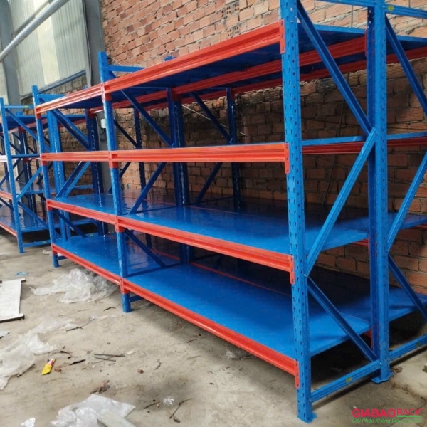 Kệ trung tải Dài 2m x Cao 2m x Rộng 0,6m
