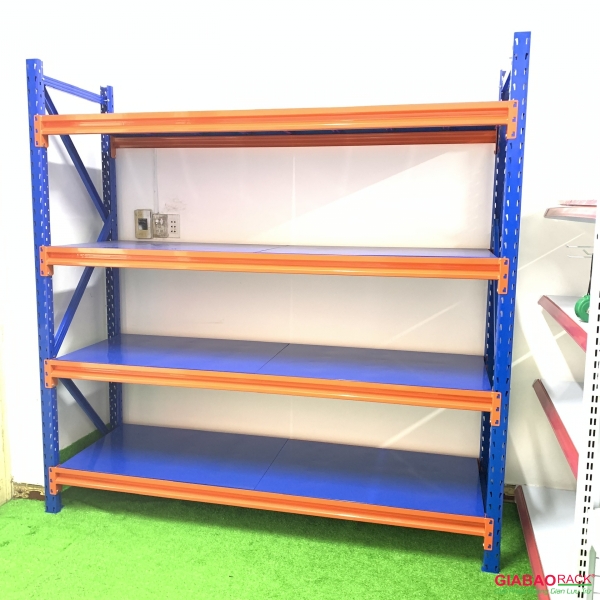 Kệ trung tải Dài 2m x Cao 2m x Rộng 0,6m