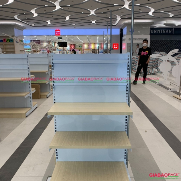 KỆ SĂT KẾT HỢP MÂM GỖ